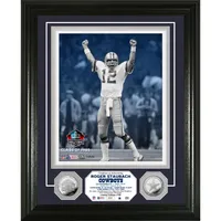 Roger Staubach Dallas Cowboys Highland Mint Hall of Fame Induction Photomint