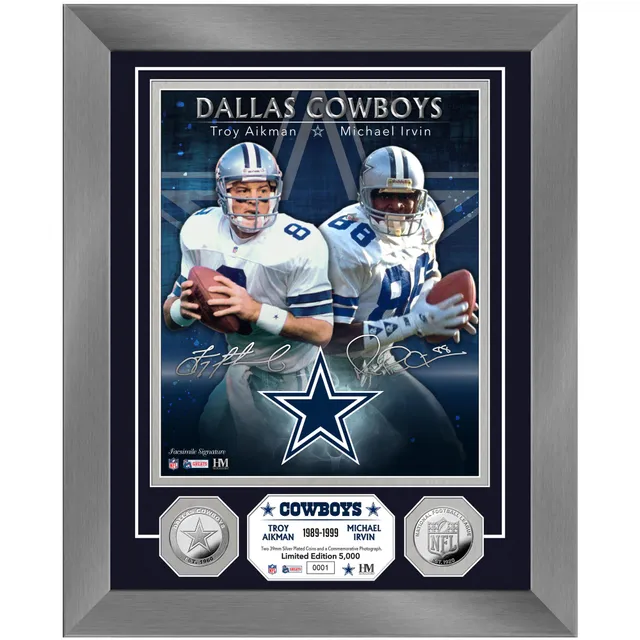 Mitchell and Ness Troy Aikman Dallas Cowboys Men's Authentic Blue