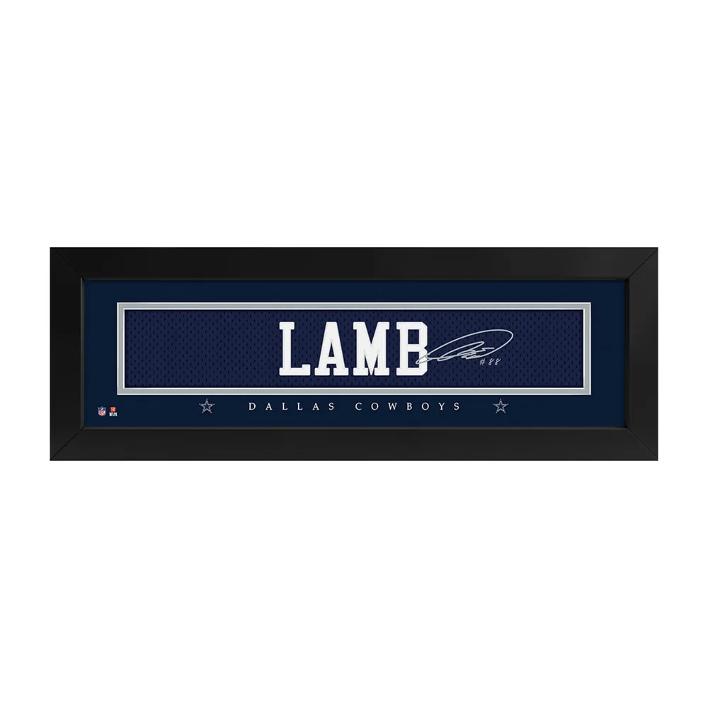 CeeDee Lamb Dallas Cowboys Jersey Impact Frame