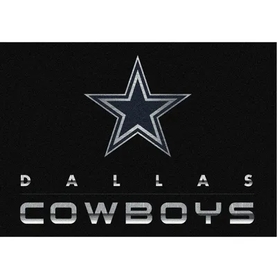 Dallas Cowboys Imperial 7'8'' x 10'9'' Chrome Rug