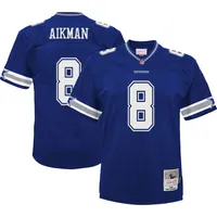 Mitchell & Ness Youth Mitchell & Ness Troy Aikman Navy Dallas Cowboys  Retired Player Legacy Jersey