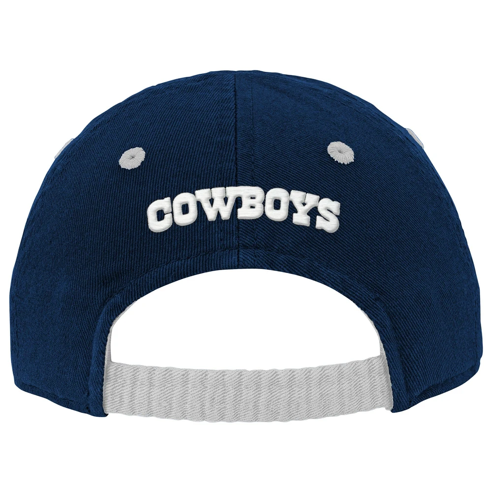 Infant Navy Dallas Cowboys Team Slouch Flex Hat