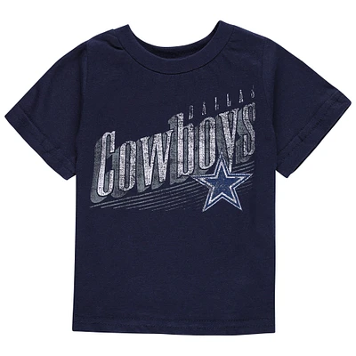 T-shirt bleu marine Dallas Cowboys Winning Streak pour bébé