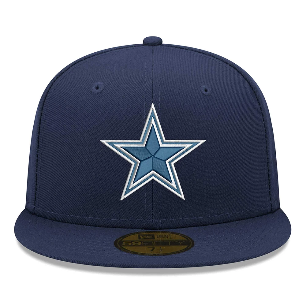 Casquette ajustée My 1st 59FIFTY des Dallas Cowboys New Era bleu marine pour bébé