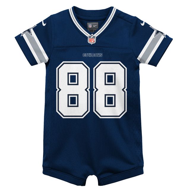 Barboteuse de jeu en jersey Nike CeeDee Lamb Navy Dallas Cowboys pour bébé