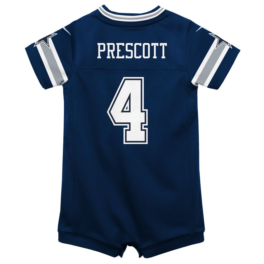 Infant Nike Dak Prescott Navy Dallas Cowboys Game Jersey Romper