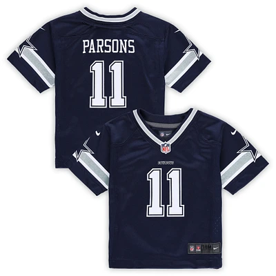 Maillot de match Nike Micah Parsons pour bébé, bleu marine, Dallas Cowboys