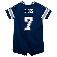 Barboteuse de jeu Nike Trevon Diggs pour bébé, bleu marine, Dallas Cowboys, maillot