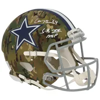 Dallas Cowboys Alternate White On-Field Riddell SPEED Full Size Replica Football  Helmet