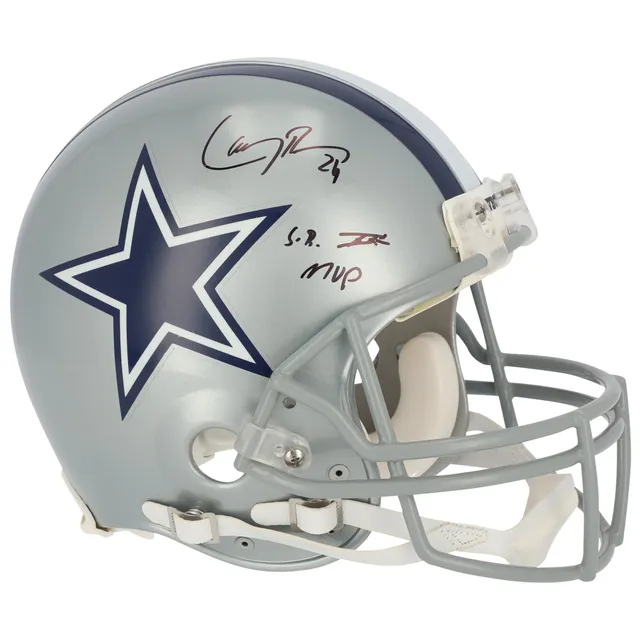 Roger Staubach Dallas Cowboys Autographed Riddell Lunar Eclipse Alternate  Speed Replica Helmet in 2023