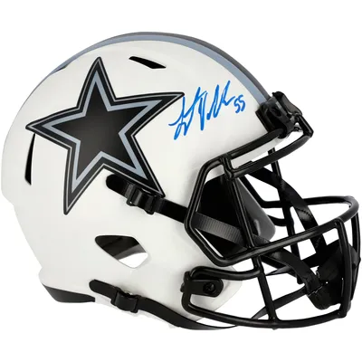 Lids Leighton Vander Esch Dallas Cowboys Fanatics Authentic Autographed  Riddell Flat White Alternate Revolution Speed Mini Helmet