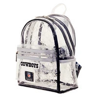 Loungefly Dallas Cowboys Clear Mini Backpack