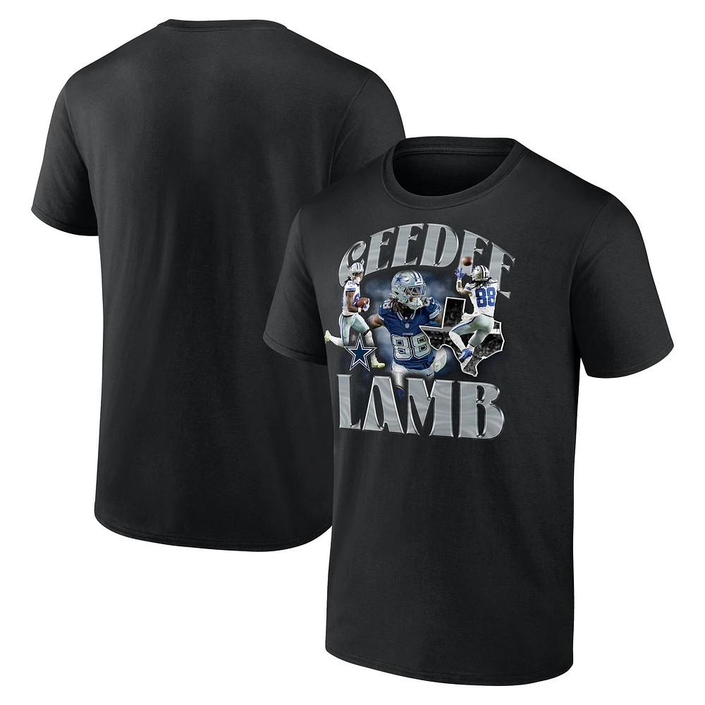DCM COW BLACK CEEDEE LAMB MEN'S NOTORIOUS PLAYER GRAPHIC SST TEEMENGRA