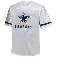 Men's Fanatics Micah Parsons White Dallas Cowboys Big & Tall V-Neck Fashion Jersey