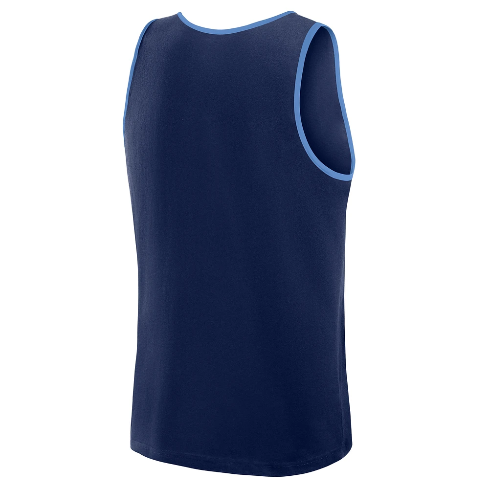 Men's Fanatics  Navy Dallas Cowboys Unmatched Success Tank Top