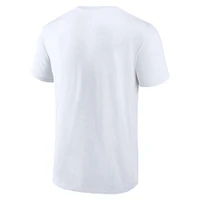 Men's Fanatics  White Dallas Cowboys Pride Logo T-Shirt