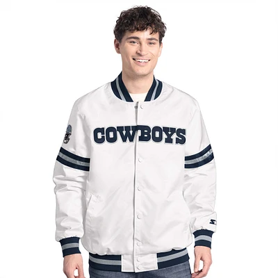Veste en satin universitaire V103046 COW Starter Scout JACMENHVY 250510031