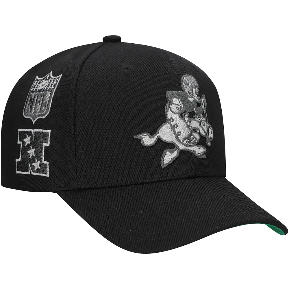 Casquette ajustable Beautiful Chaos noire Dallas Cowboys de Mitchell & Ness pour homme