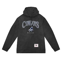 Men's Mitchell & Ness  Gray Dallas Cowboys Slot Pullover Hoodie
