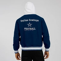 Men's NFL x Darius Rucker Collection by Fanatics  Navy Dallas Cowboys Full-Snap Hoodie Jacket