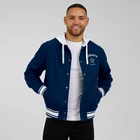 Men's NFL x Darius Rucker Collection by Fanatics  Navy Dallas Cowboys Full-Snap Hoodie Jacket