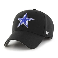 Men's '47 Black Dallas Cowboys MVP Adjustable Hat