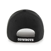 Men's '47 Black Dallas Cowboys MVP Adjustable Hat