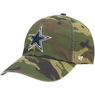 Dallas Cowboys New Era Trucker 9TWENTY Snapback Hat - Camo