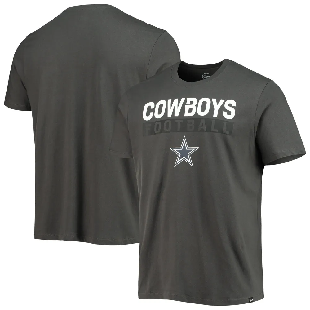 Lids Dallas Cowboys '47 Dark Ops Super Rival T-Shirt - Charcoal