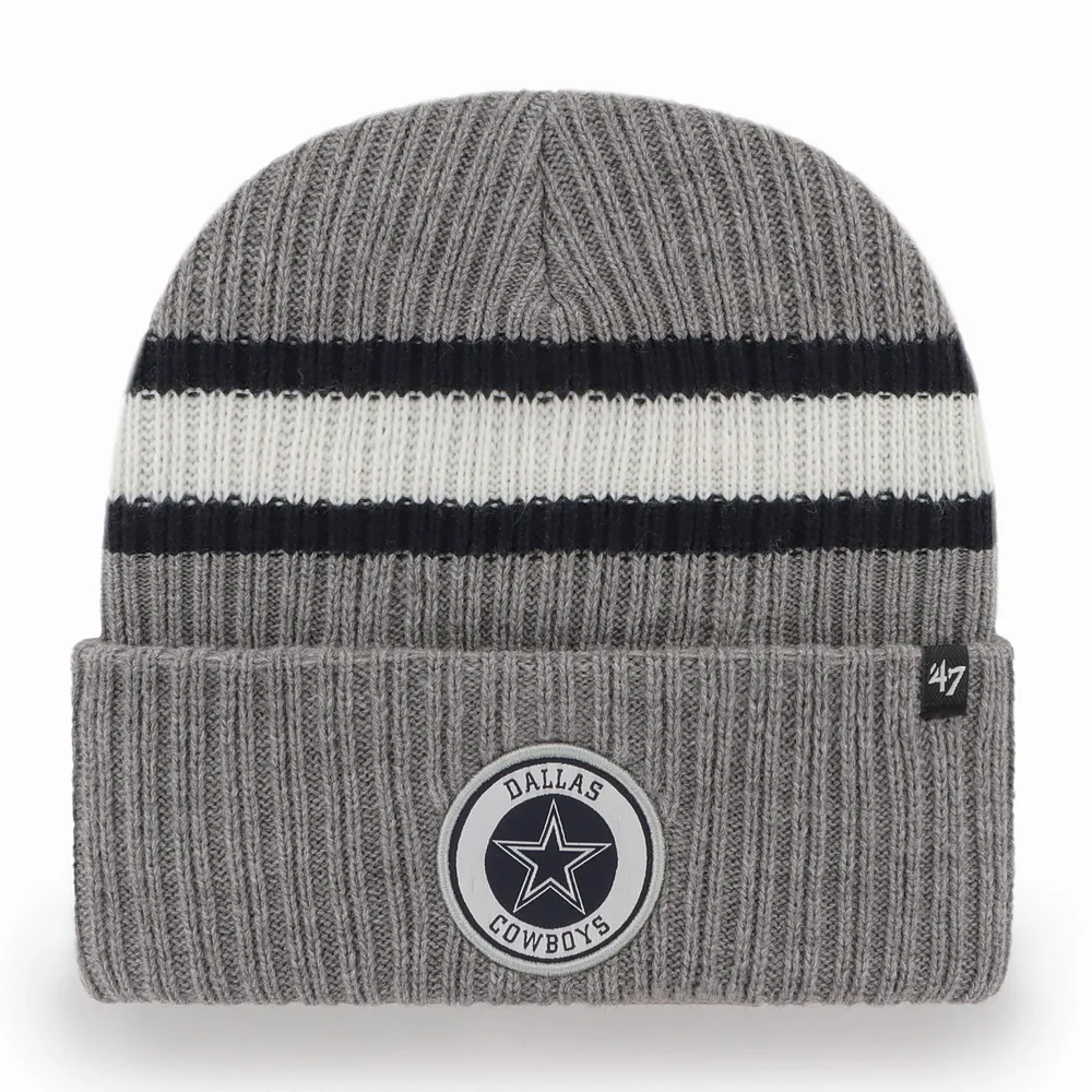 Dallas Cowboys White Cuff Knit Beanie