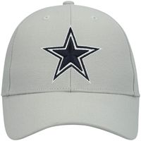 Men's '47 Gray Dallas Cowboys MVP Secondary Logo Adjustable Hat