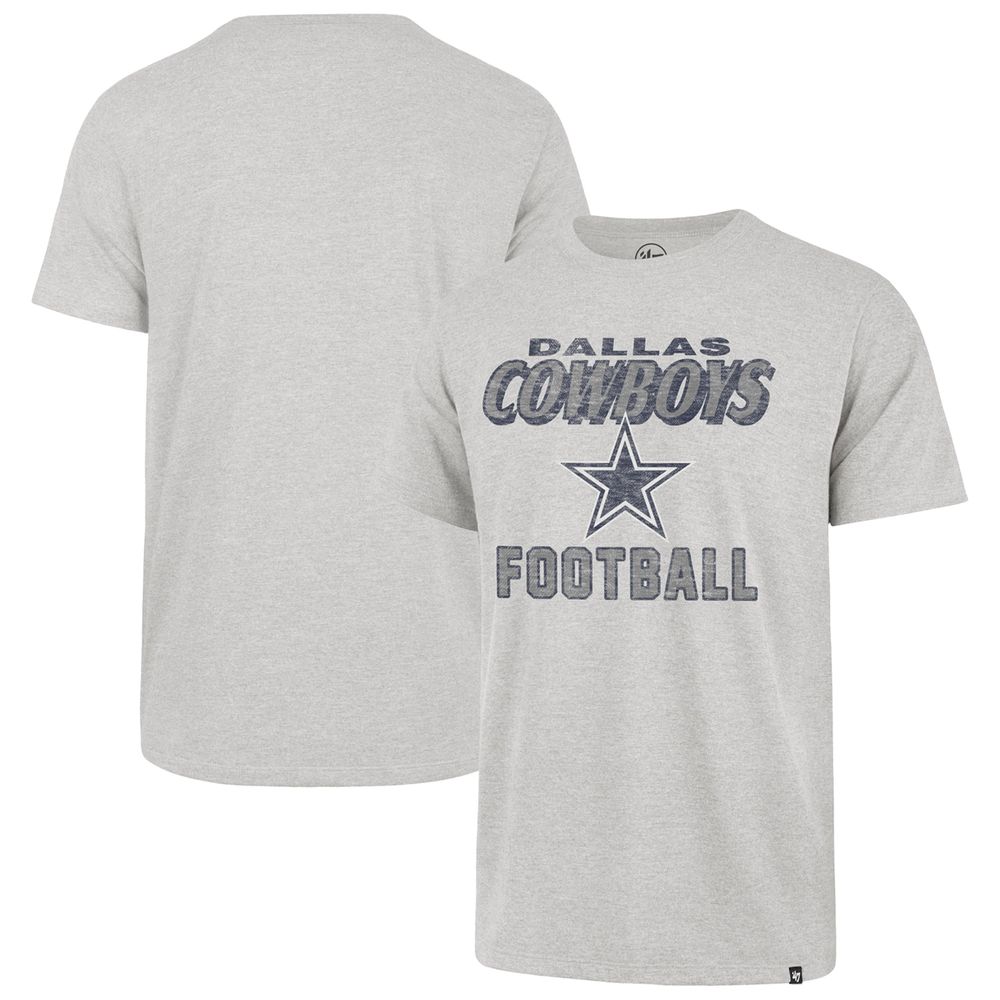 Men's Roger Staubach Heathered Gray Dallas Cowboys Name & Number T-Shirt Size: Small