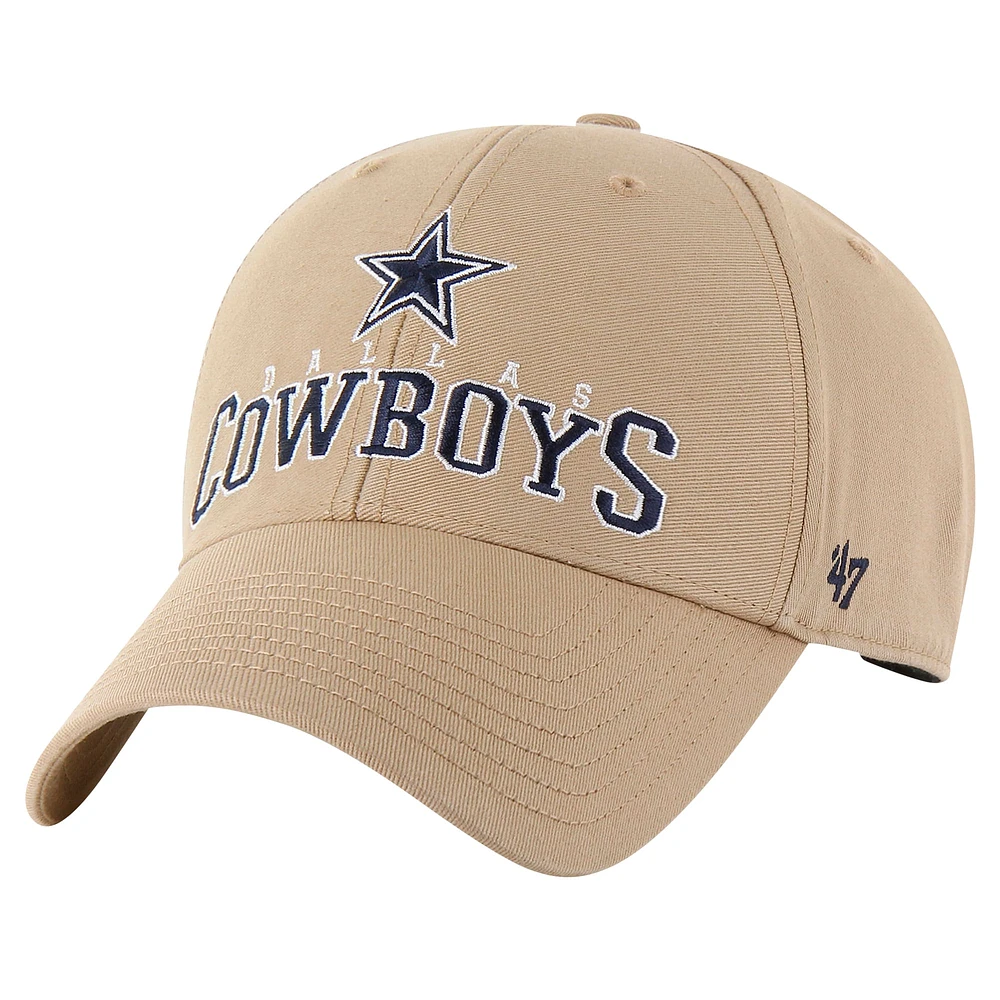 Casquette réglable '47 kaki Dallas Cowboys Powell MVP pour hommes