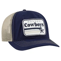 Casquette réglable '47 bleu marine/naturel pour hommes des Dallas Cowboys Campscape Trucker