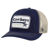 Men's '47 Navy/Natural Dallas Cowboys Campscape Trucker Adjustable Hat