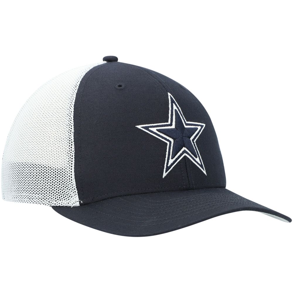 Men's '47 Navy/White Dallas Cowboys Trophy Flex Hat