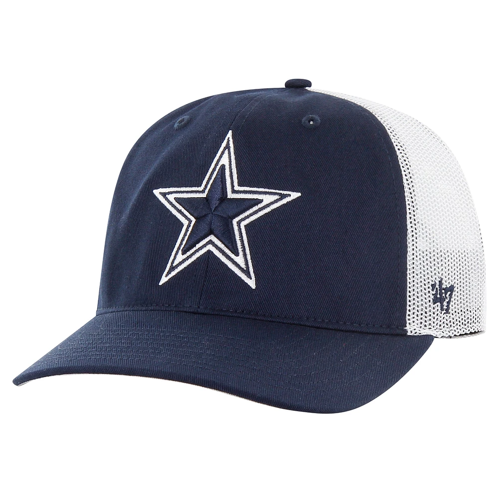 Casquette réglable de camionneur Dallas Cowboys '47 bleu marine/blanc pour hommes