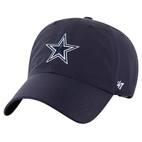 Men's '47 Navy Dallas Cowboys Brrr Clean Up Adjustable Hat