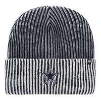 Bonnet en tricot à revers Cold Snap '47 bleu marine des Cowboys de Dallas pour homme