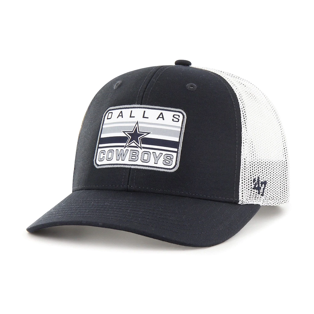 Casquette réglable '47 Dallas Cowboys Drifter MVP Trucker pour homme, bleu marine