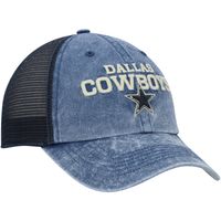 Men's '47 Navy Dallas Cowboys Drumline Trucker Clean Up Snapback Hat