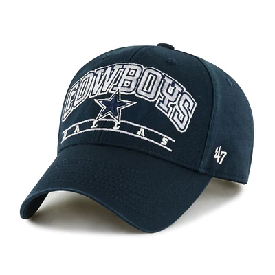 Casquette réglable Fletcher MVP des Dallas Cowboys '47 bleu marine pour hommes