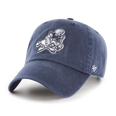 Casquette réglable '47 Dallas Cowboys Retro Joe Clean Up bleu marine pour homme