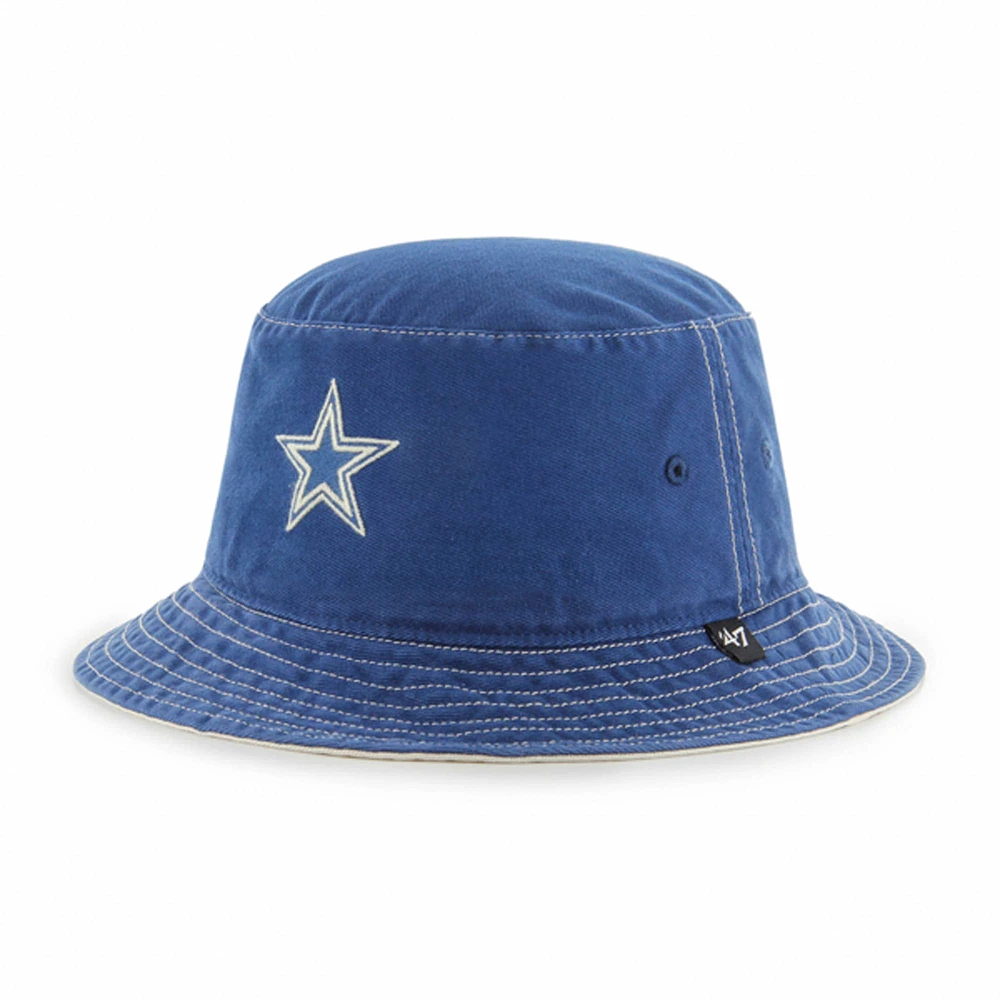 Men's '47 Navy Dallas Cowboys Trailhead Bucket Hat