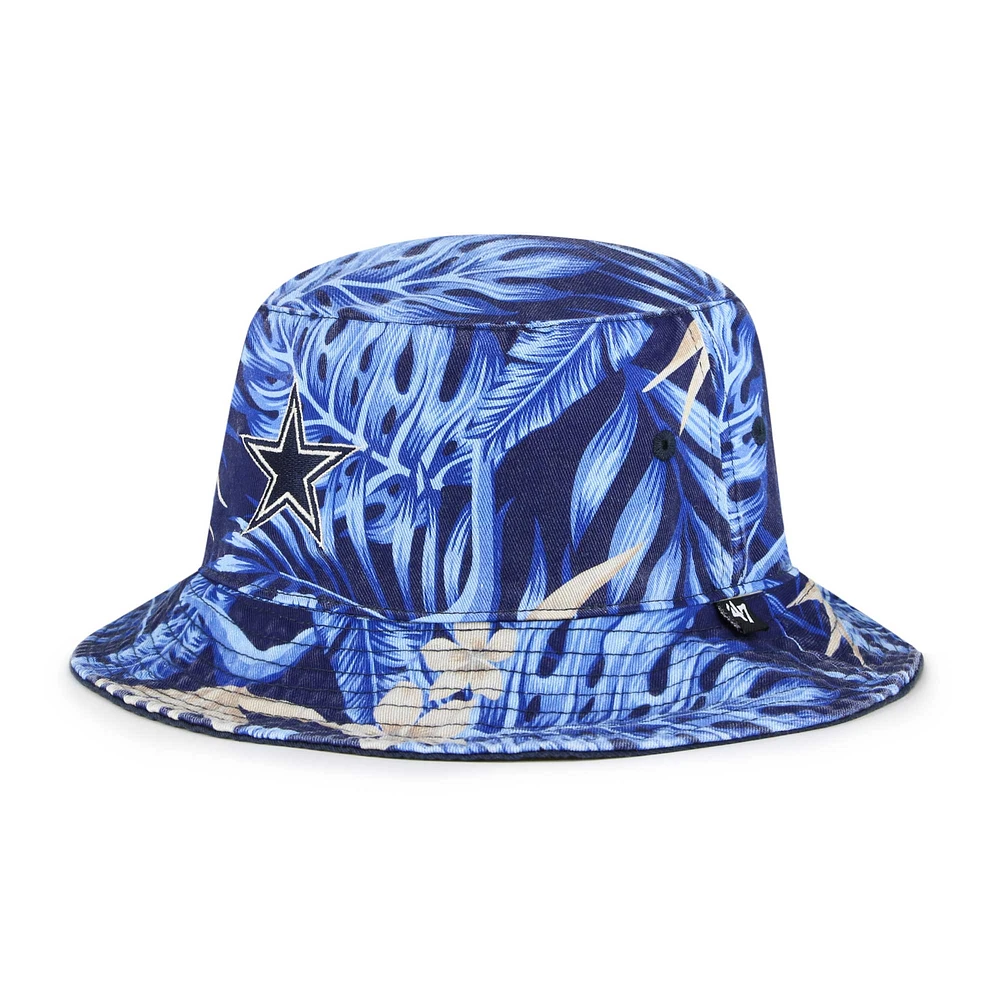 Chapeau bob Tropicalia '47 bleu marine Dallas Cowboys pour hommes