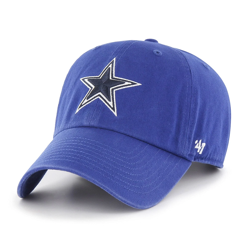 Casquette réglable de nettoyage secondaire des Royal Dallas Cowboys '47 pour hommes