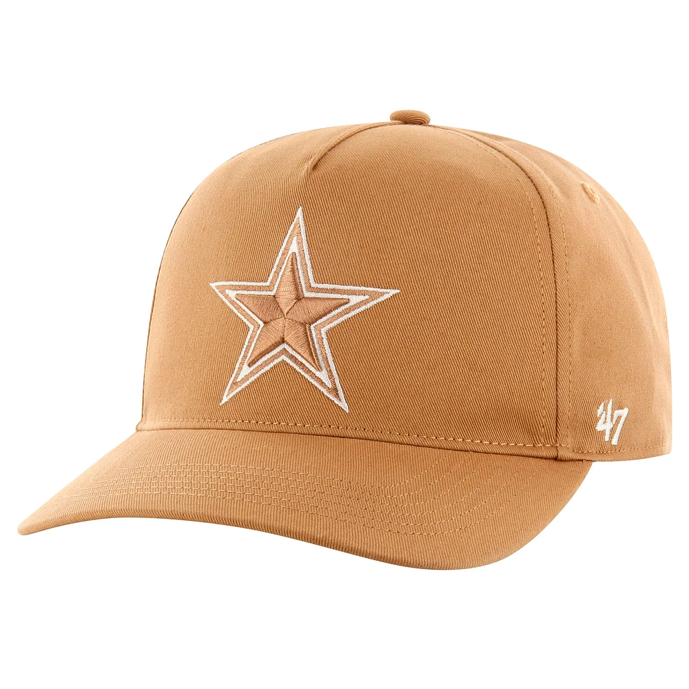 Chapeau réglable '47 Tan Dallas Cowboys Camel Hitch pour hommes