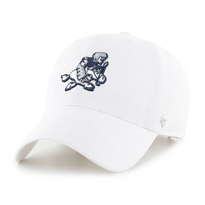 Casquette réglable rétro Joe II Clean Up des Cowboys de Dallas '47 pour homme, blanc