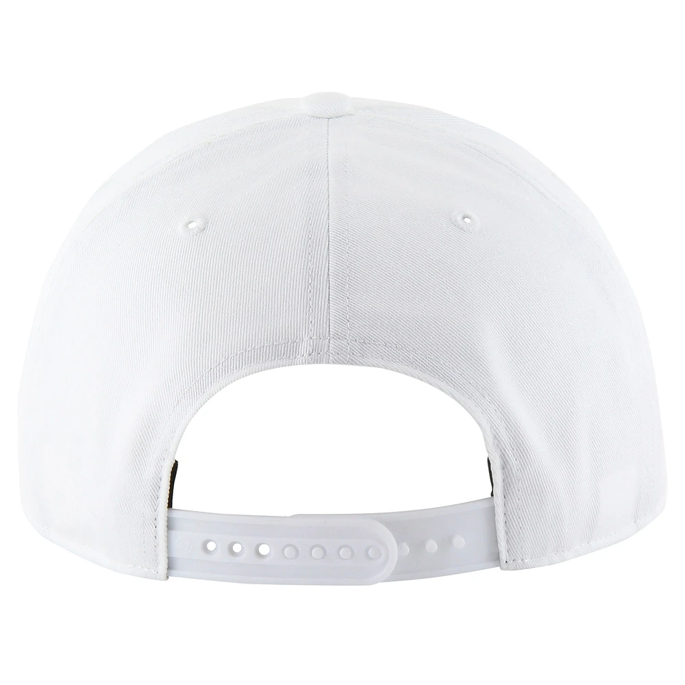 Casquette réglable avec attelage de corde Dallas Cowboys '47 blanche pour hommes