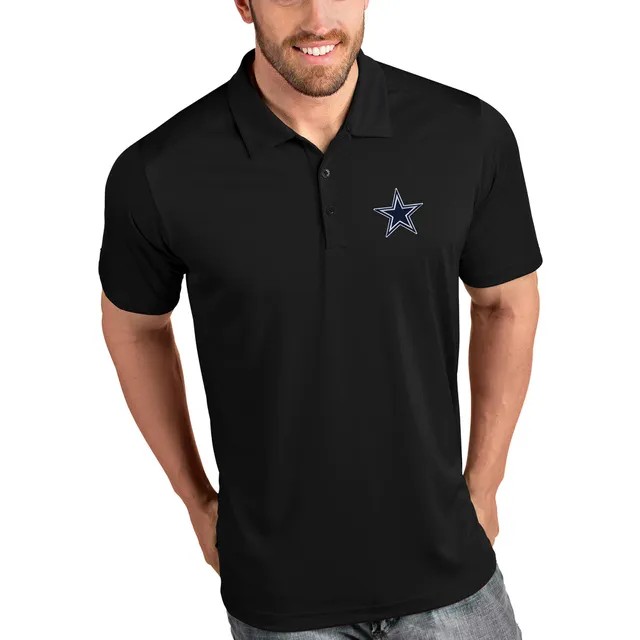 Men's Vineyard Vines Blue Dallas Cowboys Edgartown Tri-Blend Polo